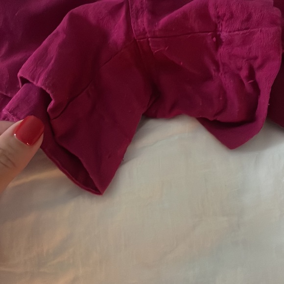 Fuchsia linen shorts. Great for summer. Target brand. - Picture 3 of 3